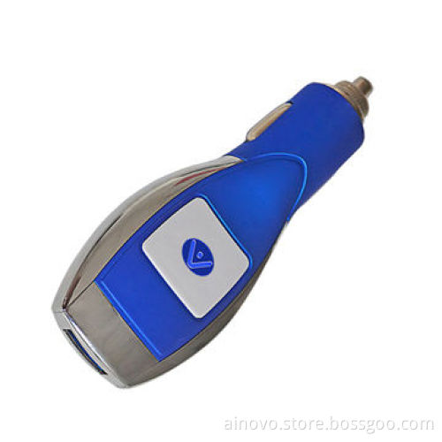 Laptop car charger for iPhone 5, Samsung, single USB, colorful